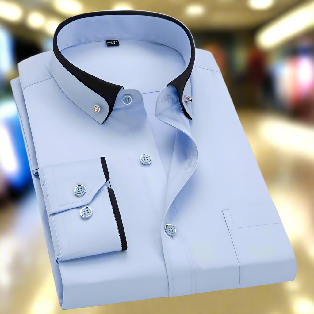 Darevo | Long Sleeve Button-Down Shirt