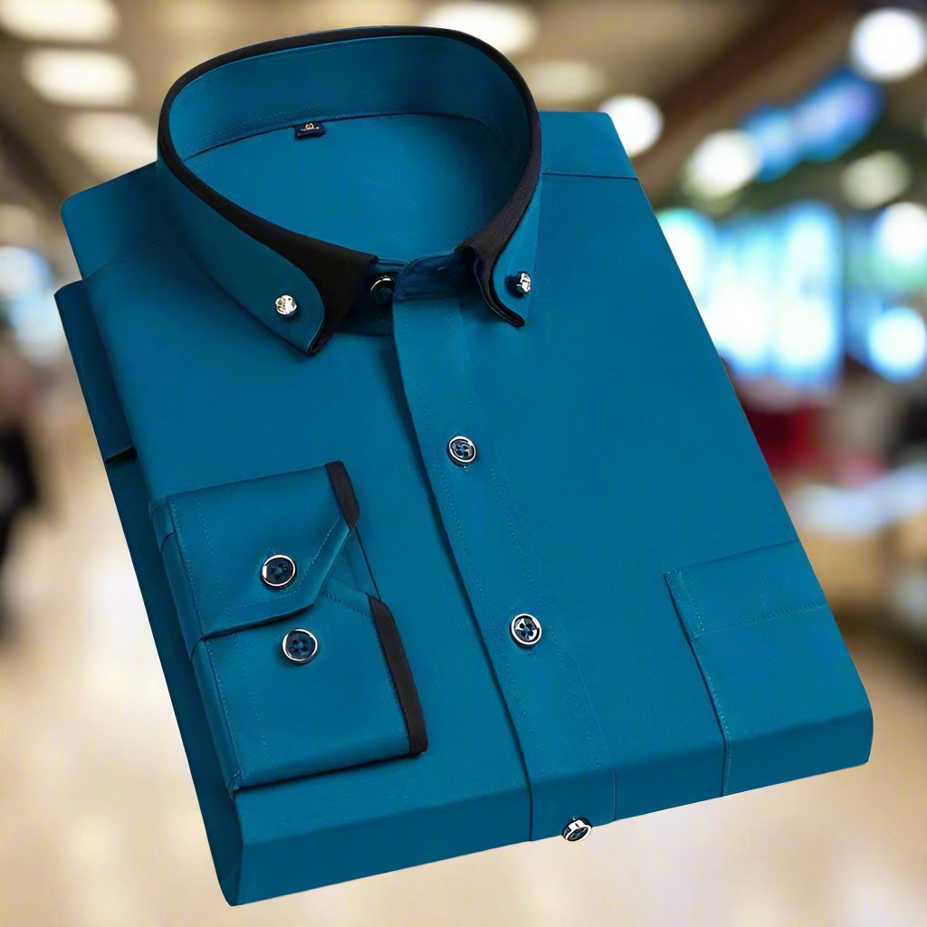 Darevo | Long Sleeve Button-Down Shirt