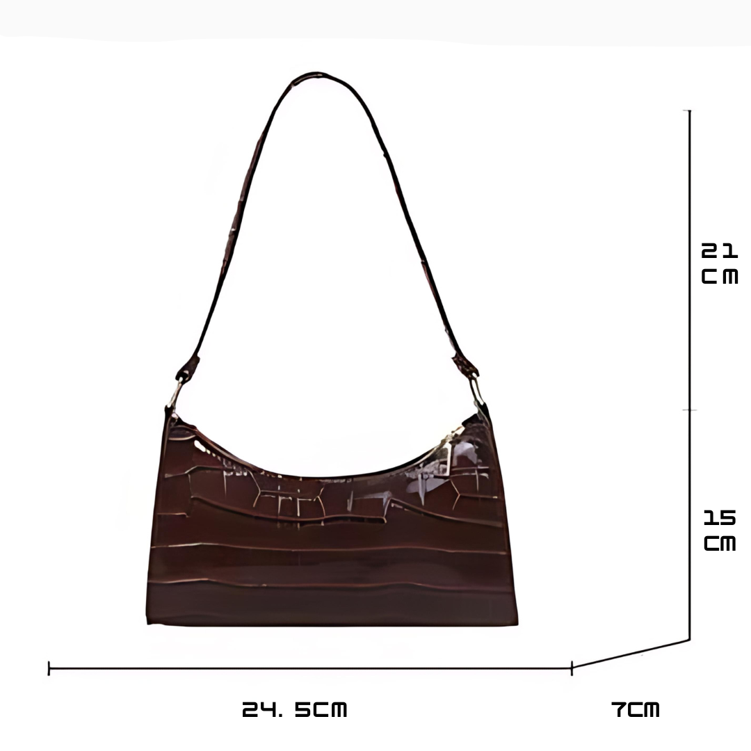 Darevo | Shiny Leather Bag