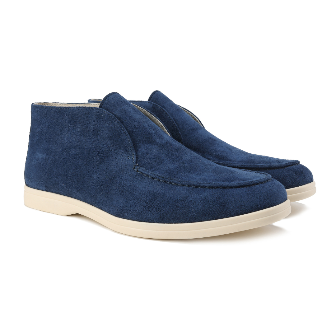 Darevo | High Suede Loafers.