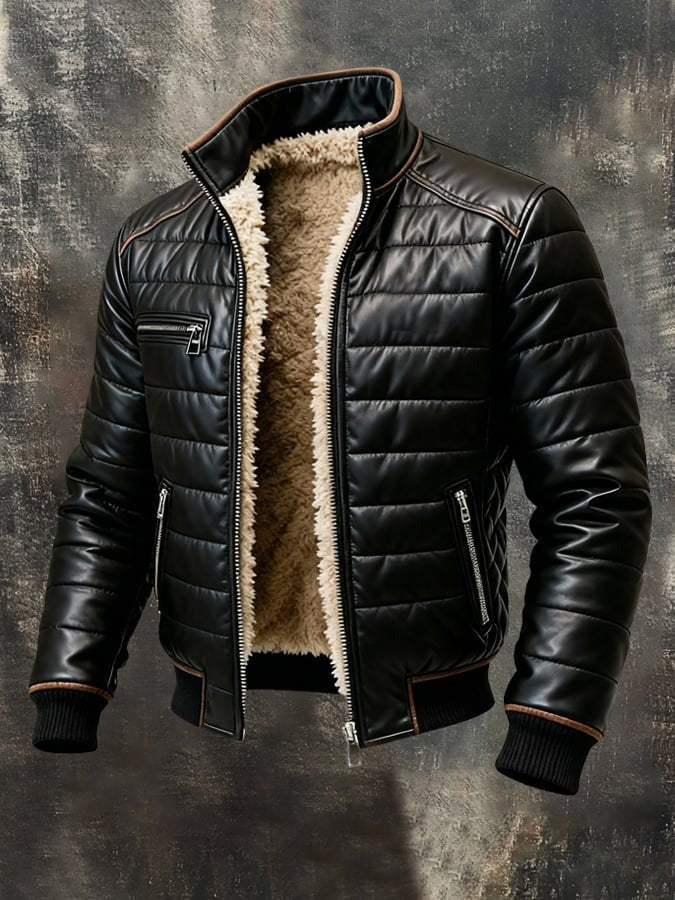 Darevo | Jacket with High Collar and Refined Cut