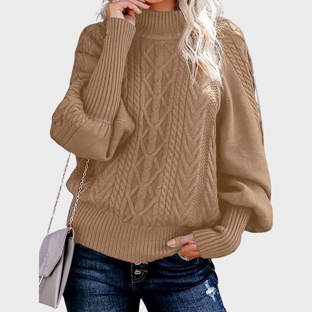 Lory | Casual Long Sleeve Knitted Sweater