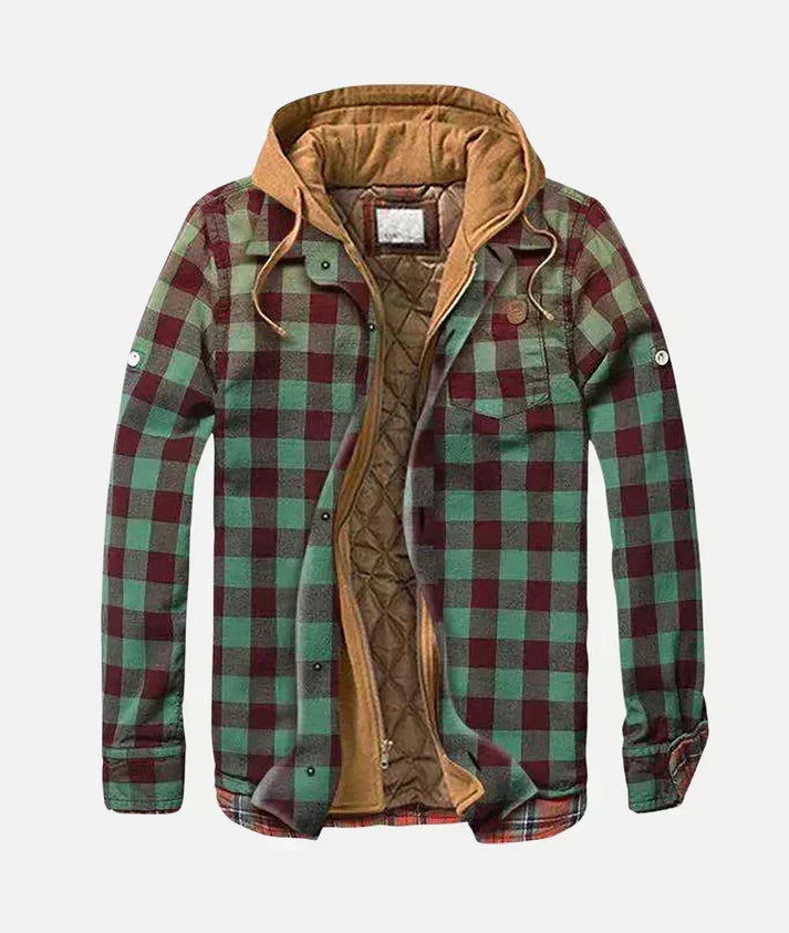 Darevo | Patchwork Plaid Jacket