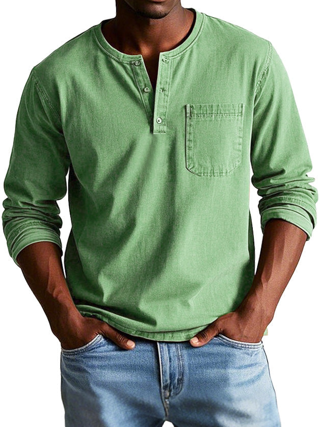 Darevo | Vintage Long Sleeve Shirt