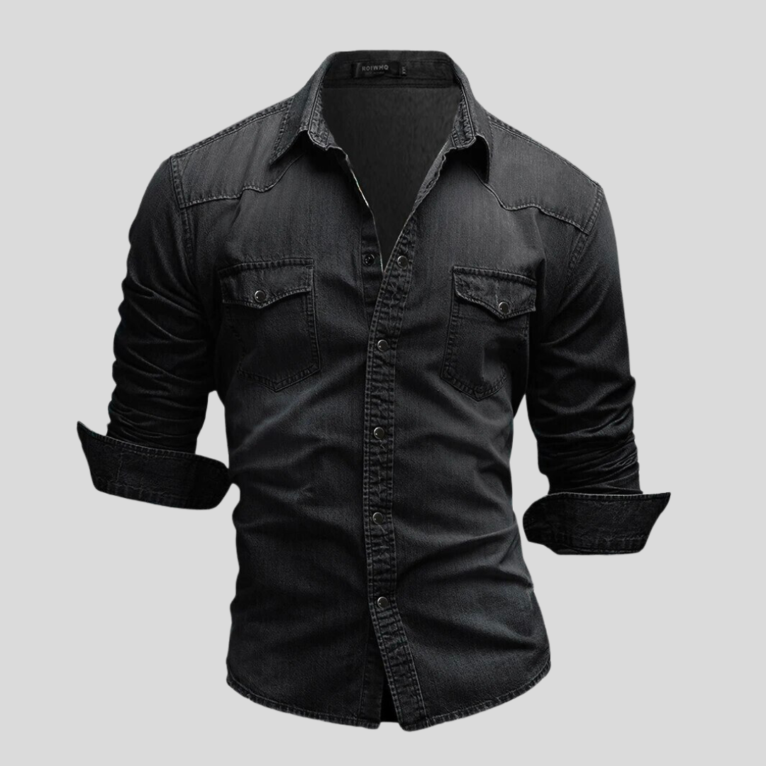 Darevo | Modern Style Denim Shirt