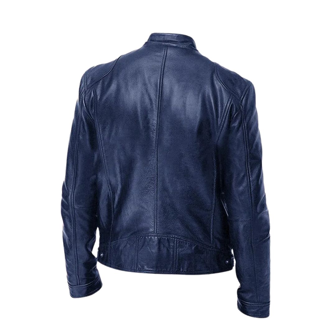 Darevo | Casual Leather Jacket