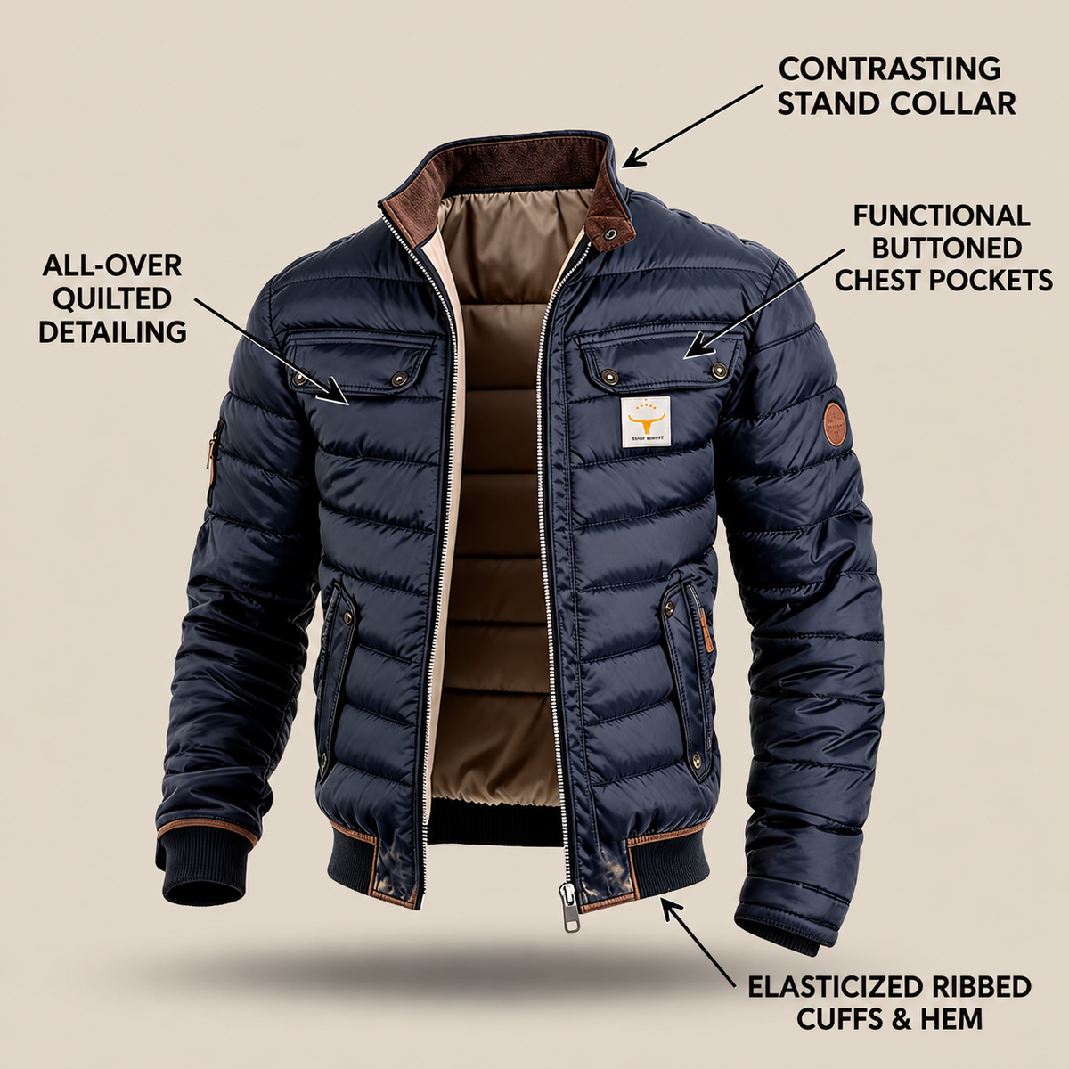 Darevo | Quilted Jacket