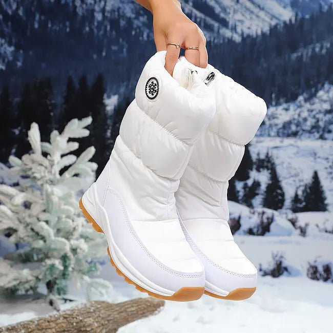 Darevo | High-Quality Winter Snow Boots, Mid-Calf Length