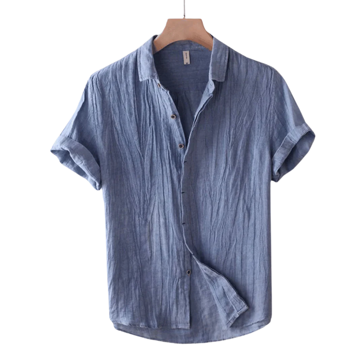 Darevo | Elegant Short Sleeve Button-Up Shirt