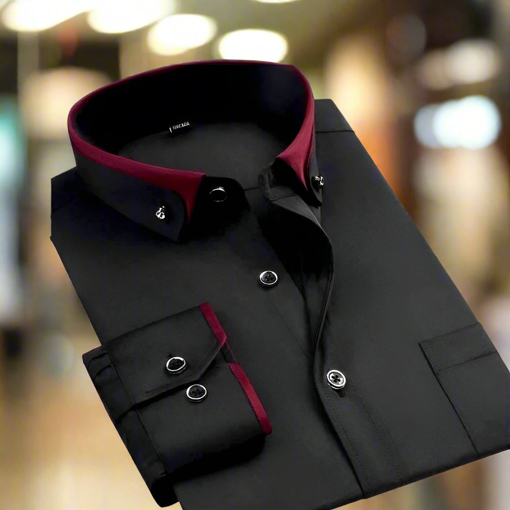 Darevo | Long Sleeve Button-Down Shirt