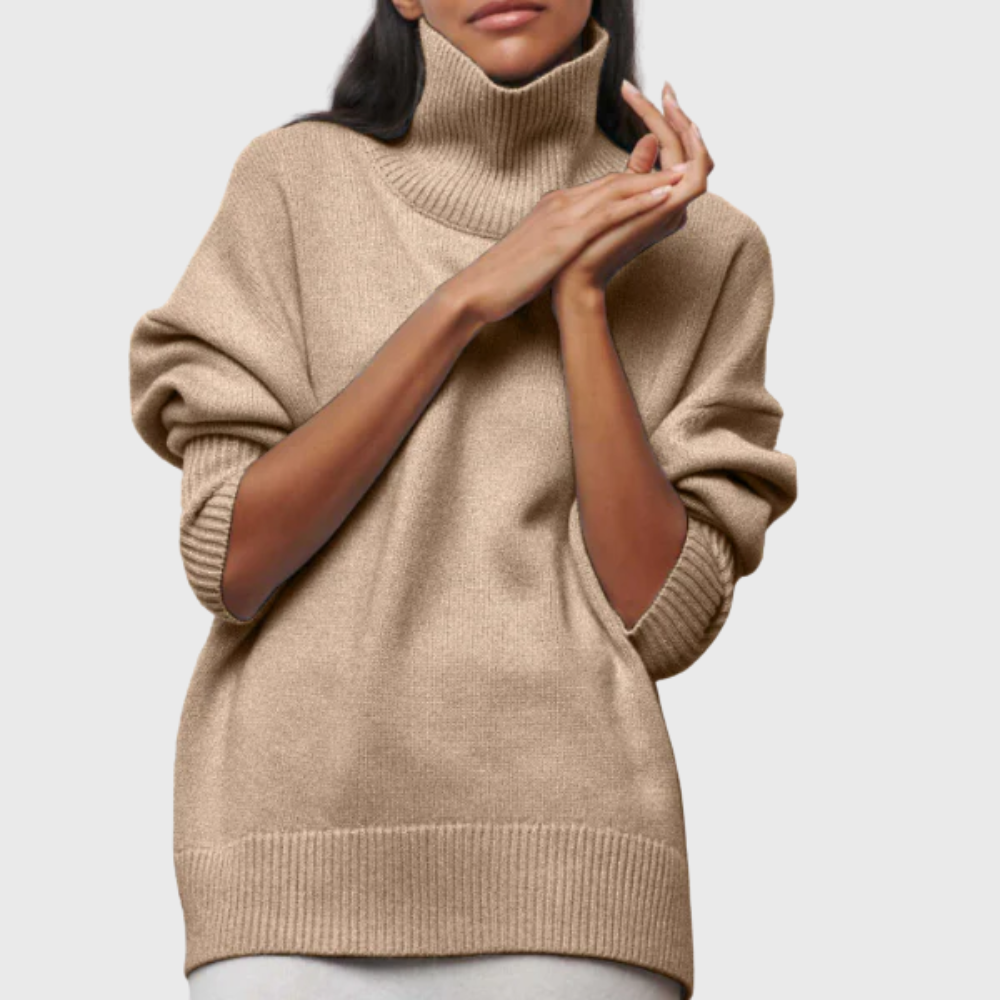 Anna | High Neck Pullover