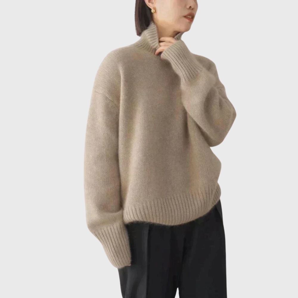 Isabella | High Neck in Cashmere