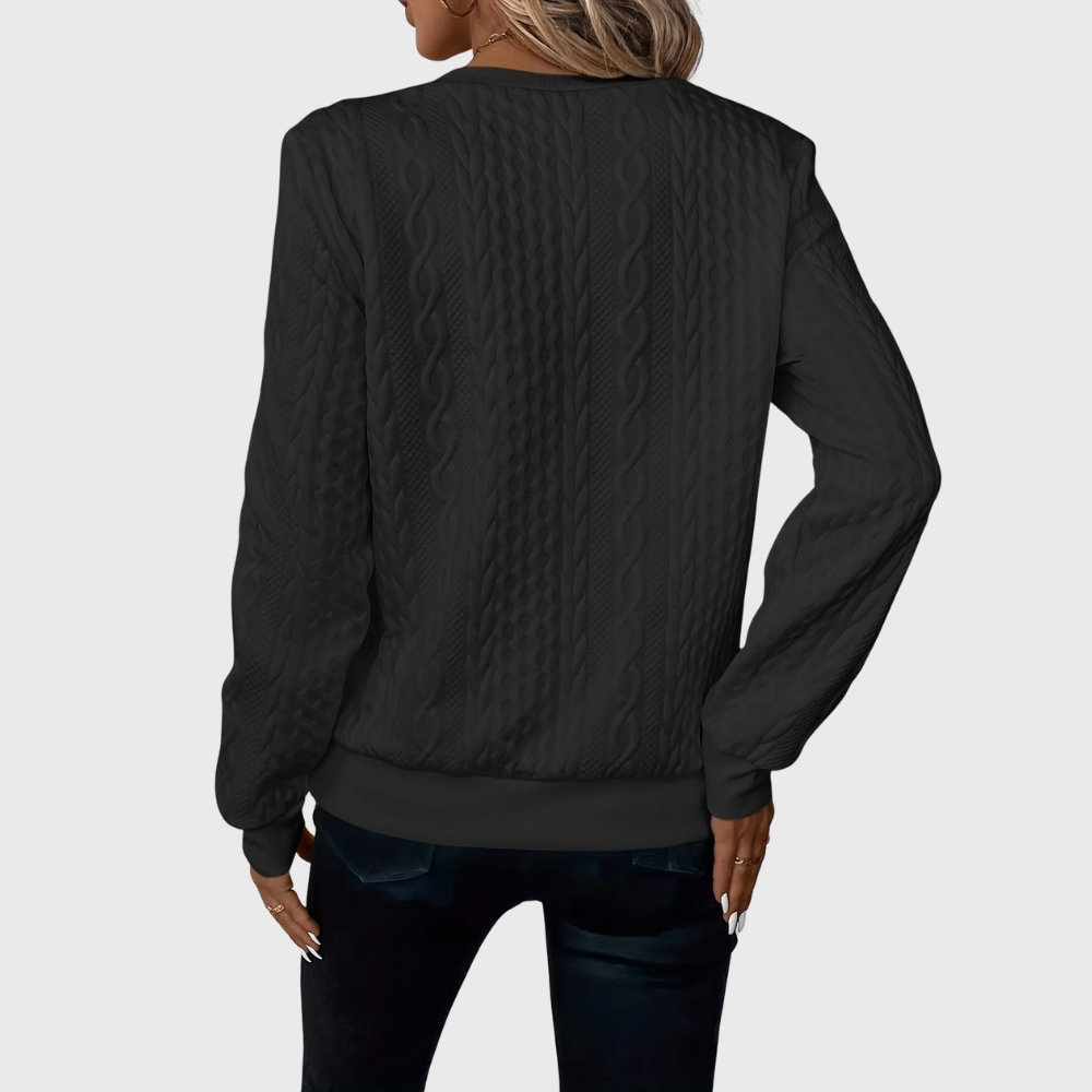 Briar | Knitted sweater with zipper