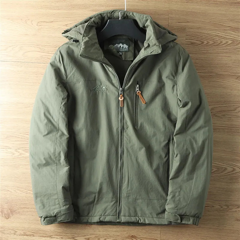 Darevo | Hooded Jacket with Zip Chest Pocket