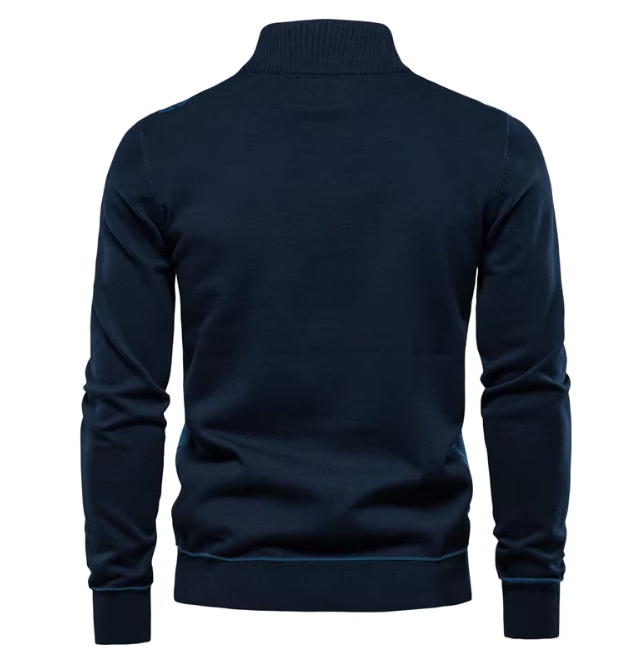 Derrick | Men's Pullover with Half Zip