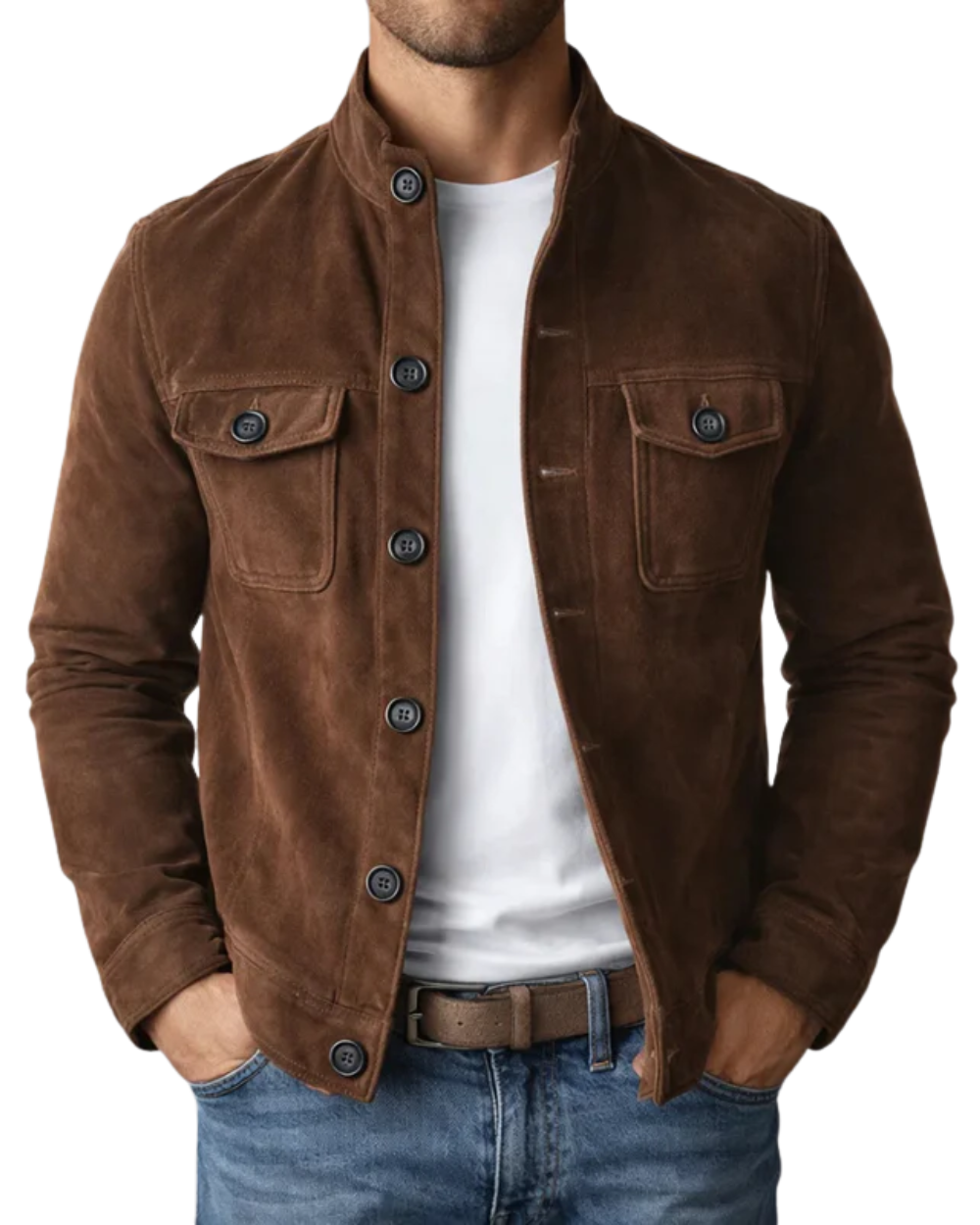 Darevo | Premium Suede Bomber Jacket