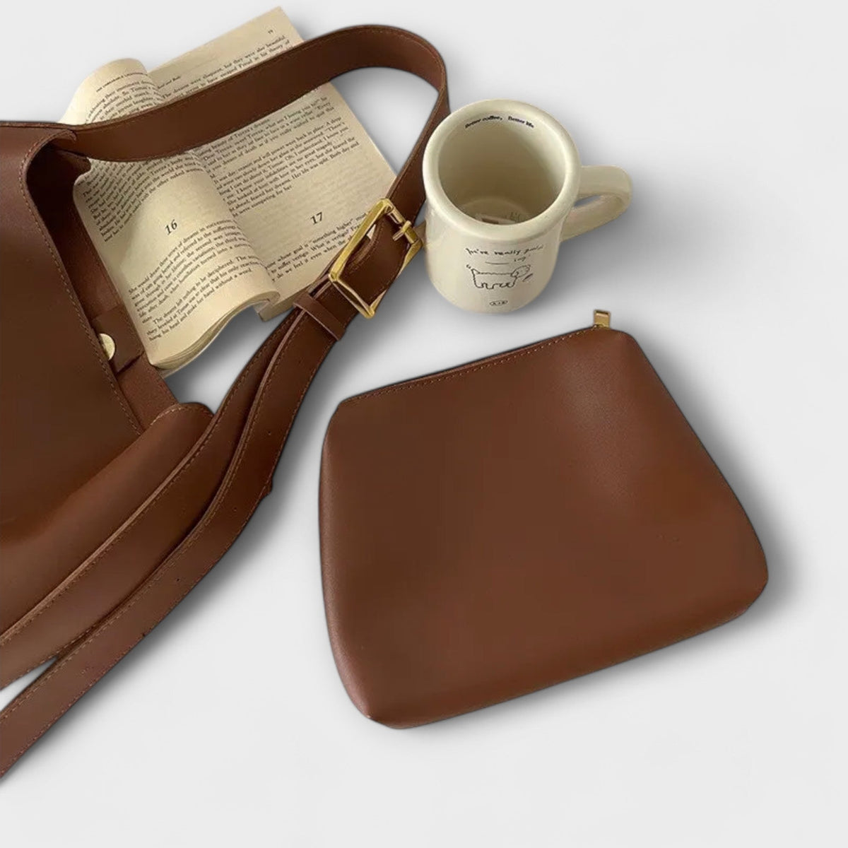 Darevo | Elegant Leather Shoulder Bag