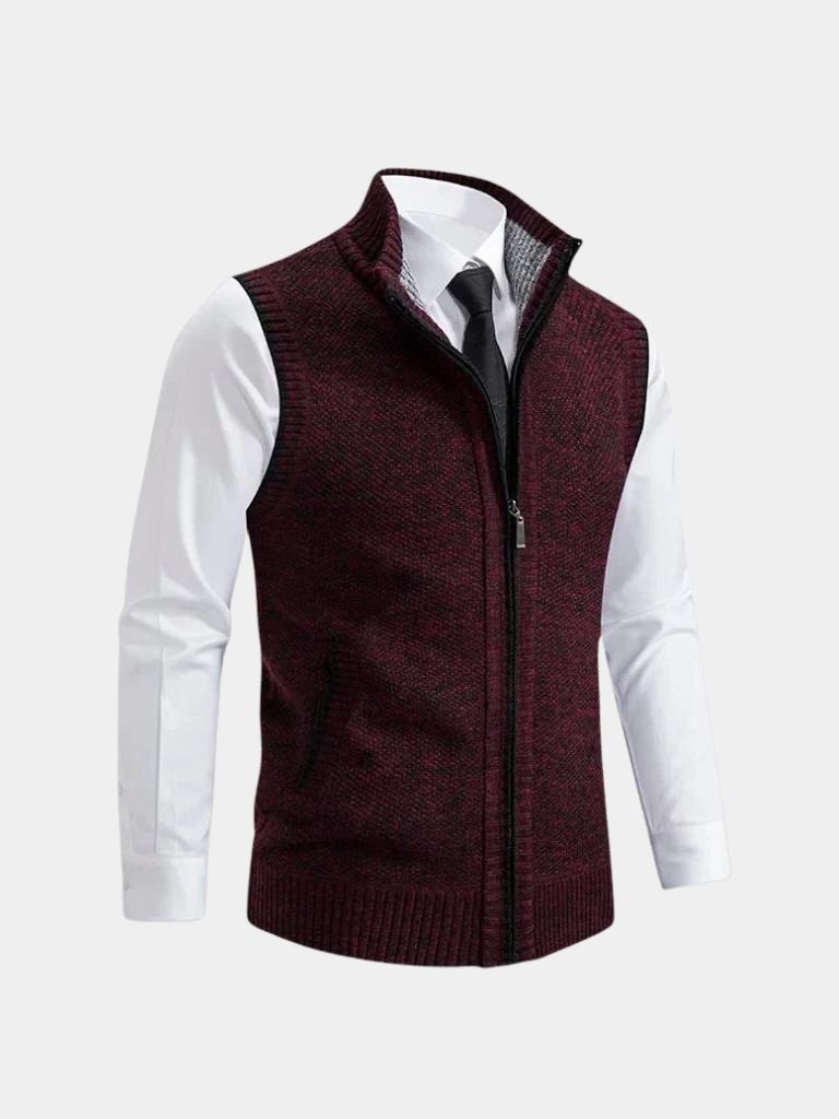 Barrett | Elegant Gilet with Full Zip