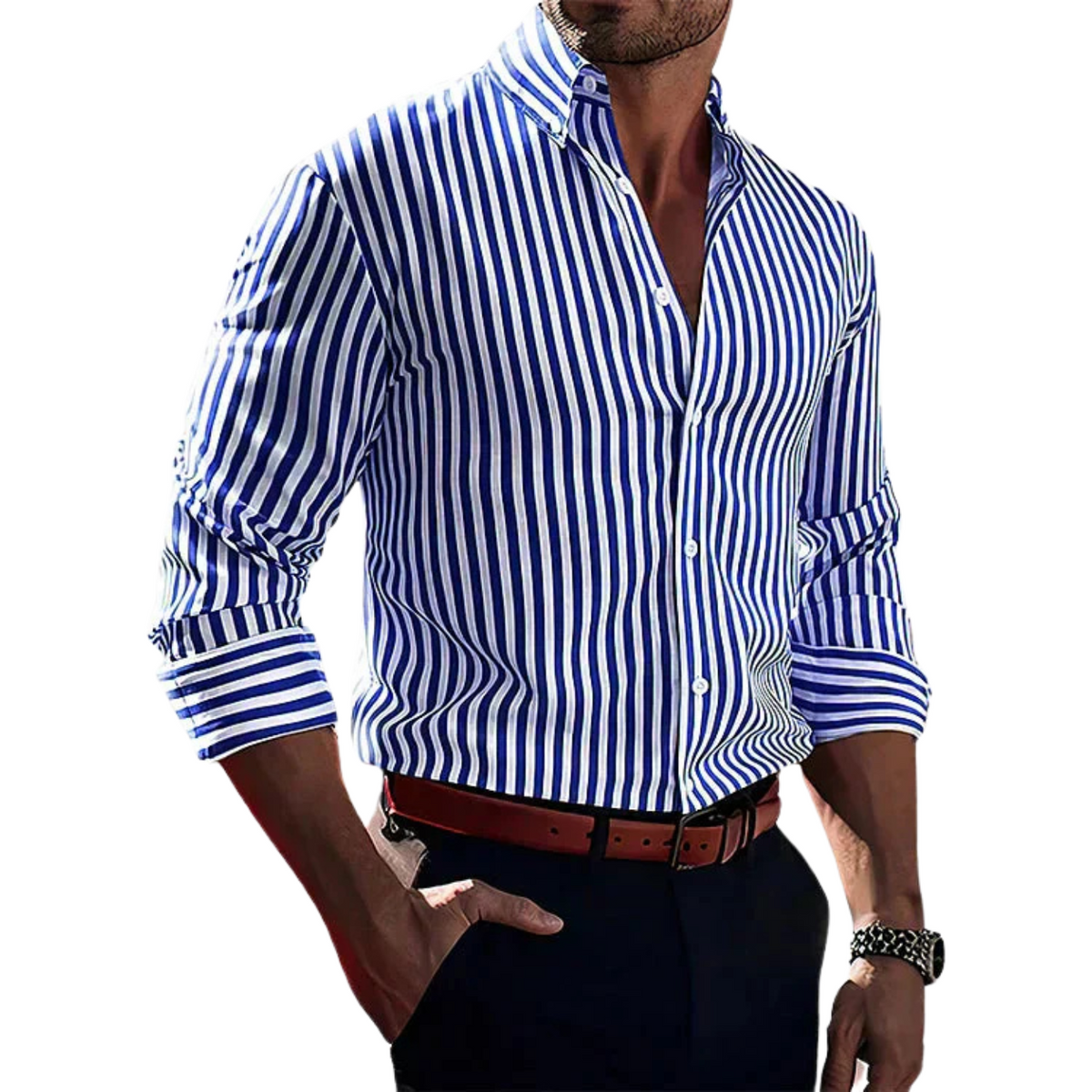 Darevo | Confidence Striped Shirt