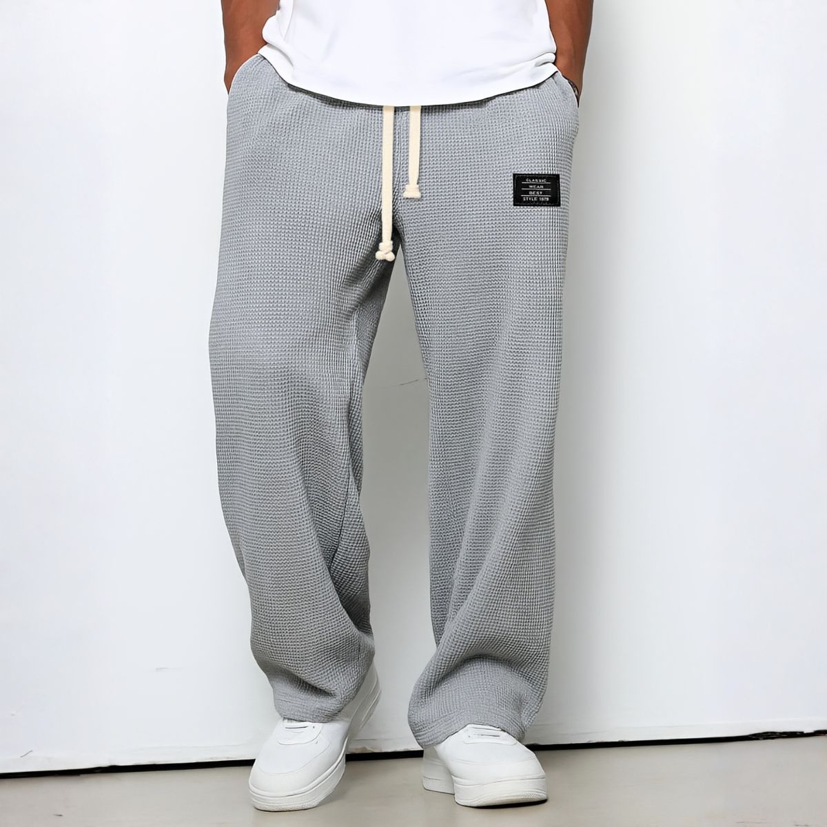 Darevo | Comfortable men's pants with a loose fit and adjustable waist