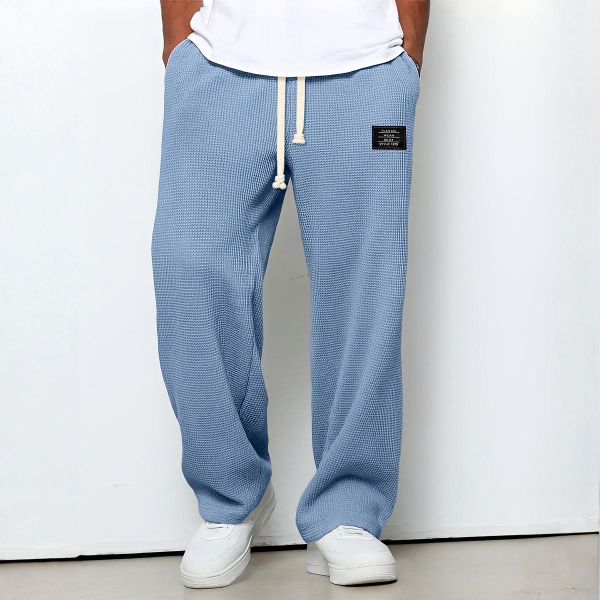 Darevo | Comfortable men's pants with a loose fit and adjustable waist