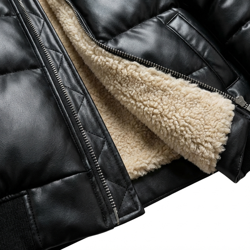 Darevo | Warm Padded Jacket in Vintage Style