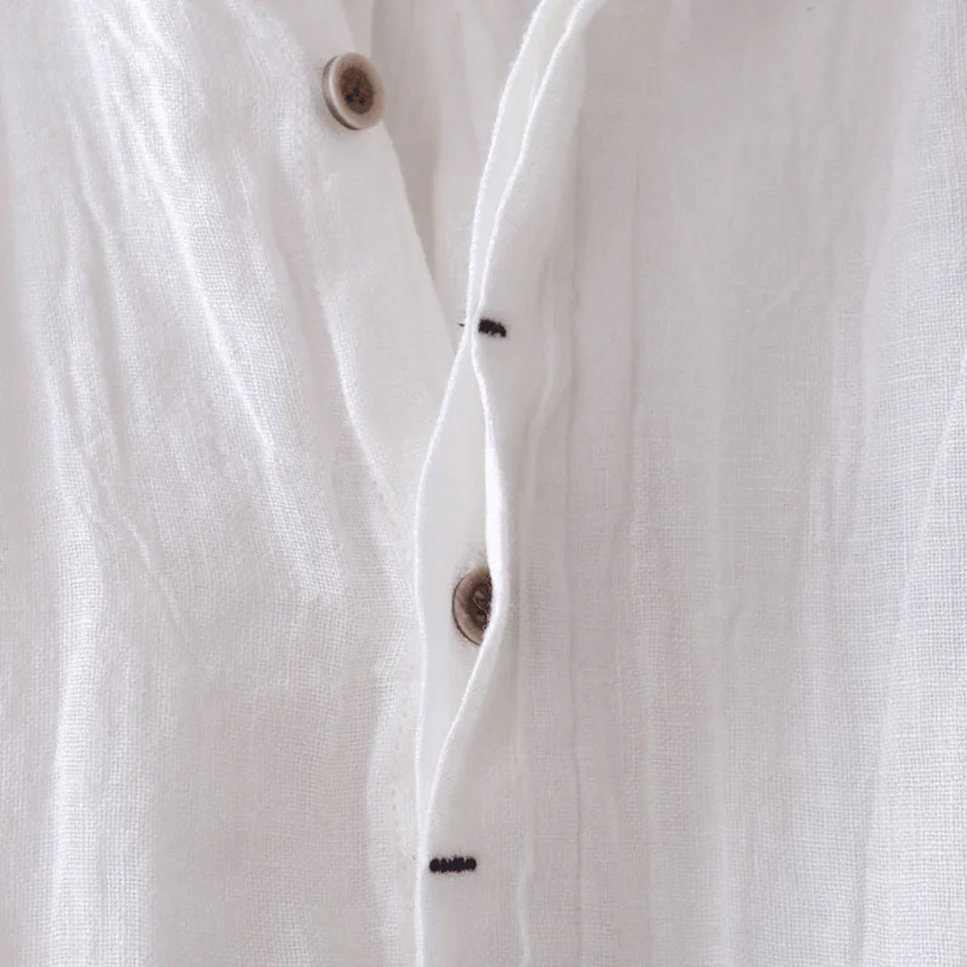 Darevo | Elegant Short Sleeve Button-Up Shirt