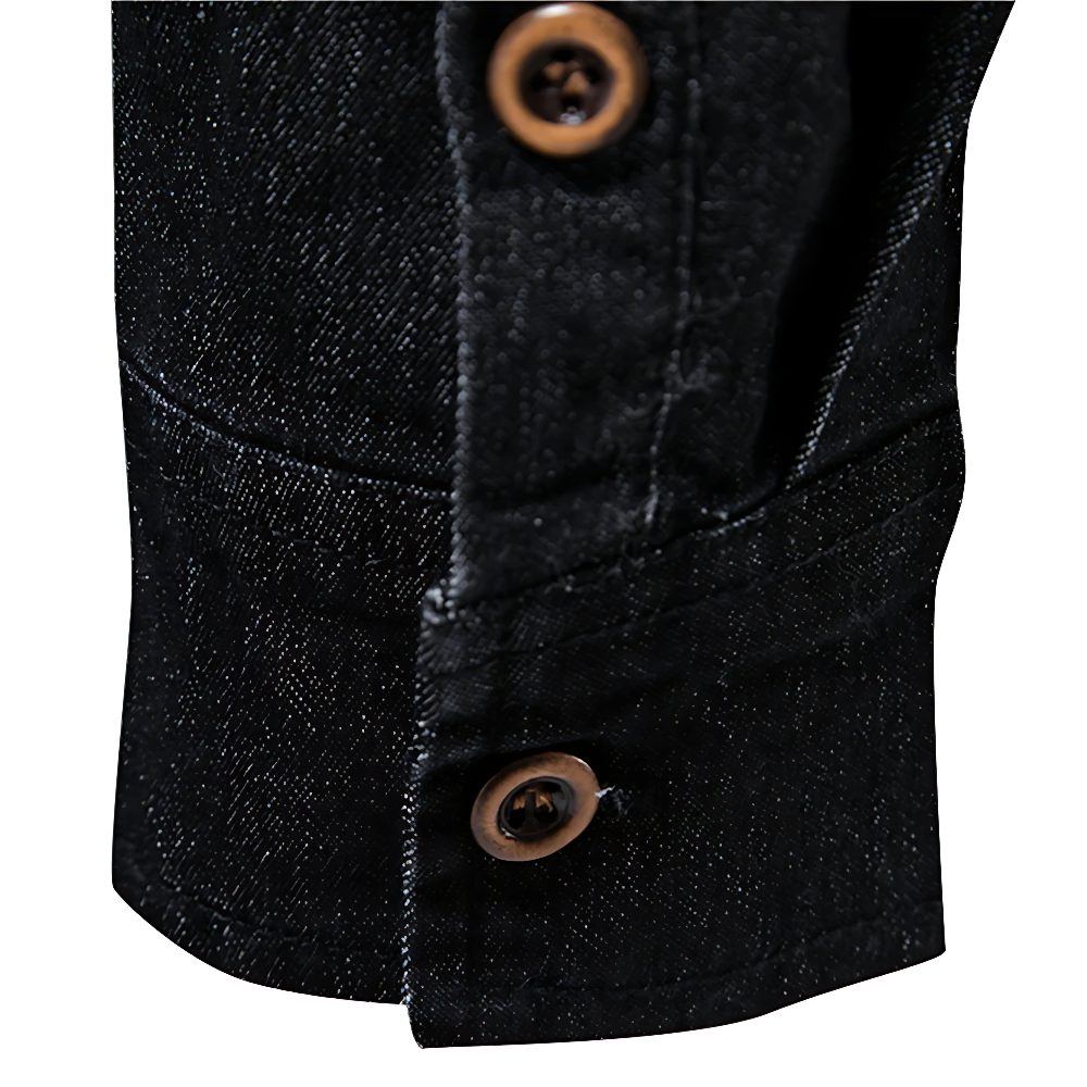 Lance | High-Quality Cotton Denim Shirt