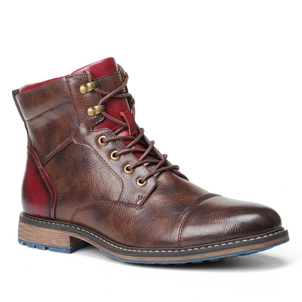 Ethan | Artisan Leather Oxford Boots