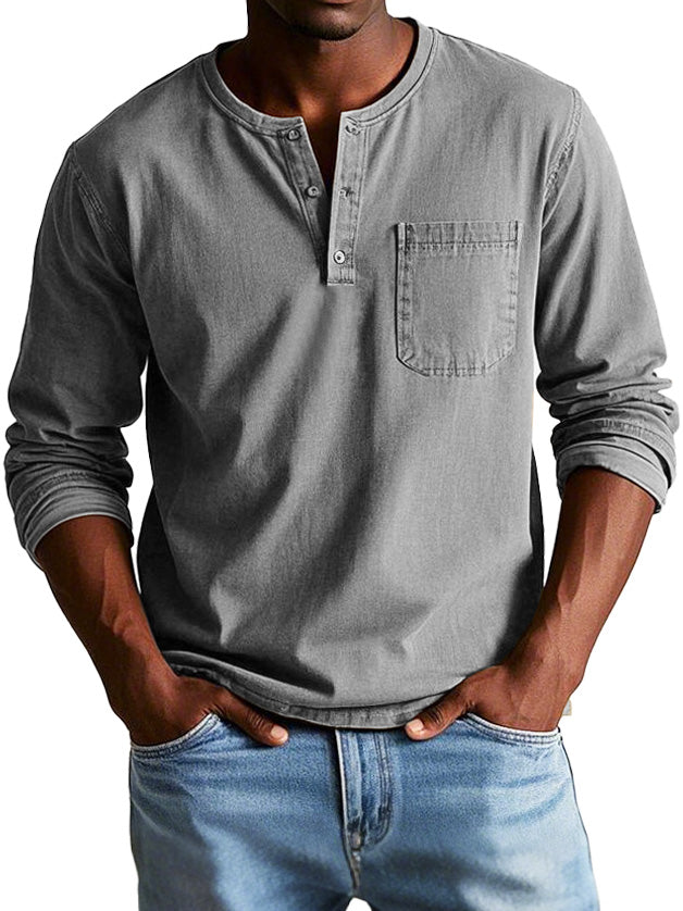 Mason | Jeans Shirt with Pocket