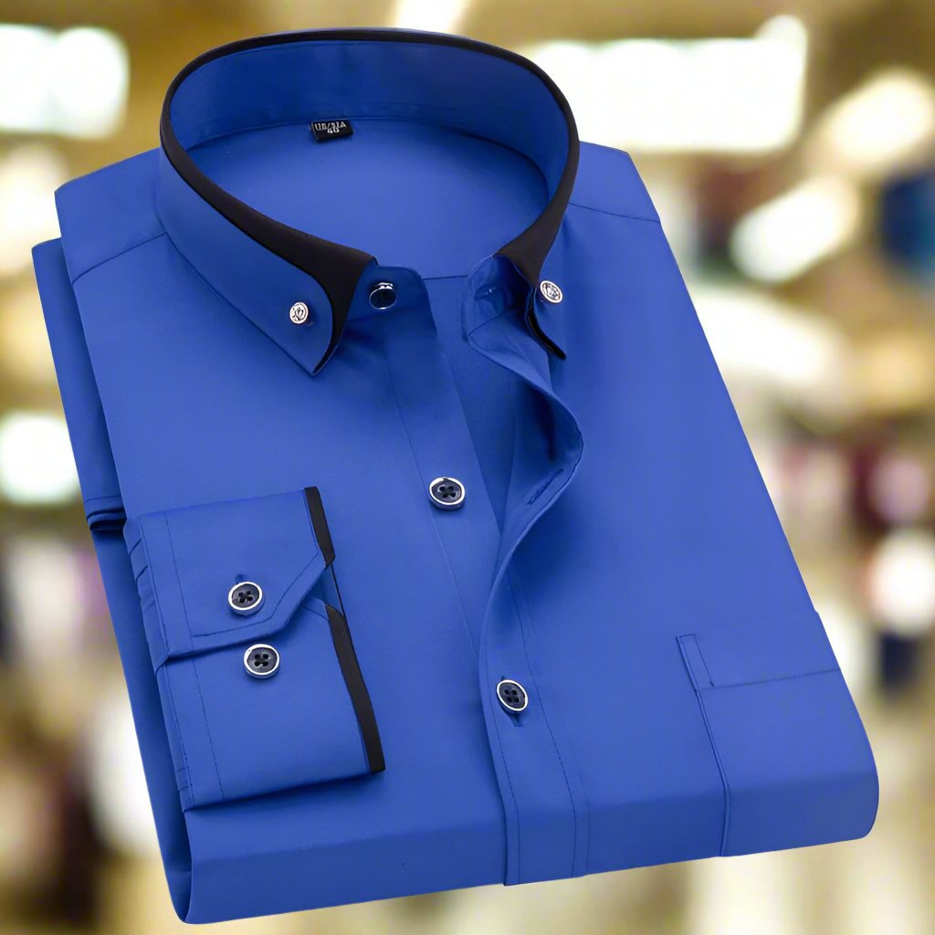 Darevo | Long Sleeve Button-Down Shirt