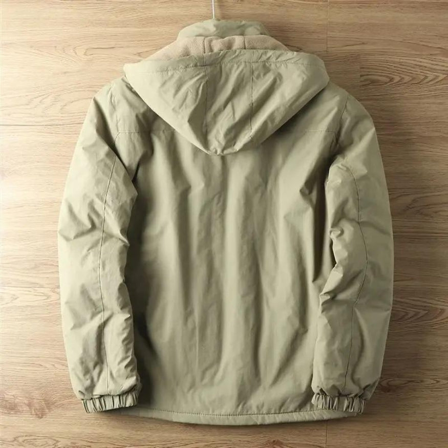 Darevo | Hooded Jacket with Zip Chest Pocket