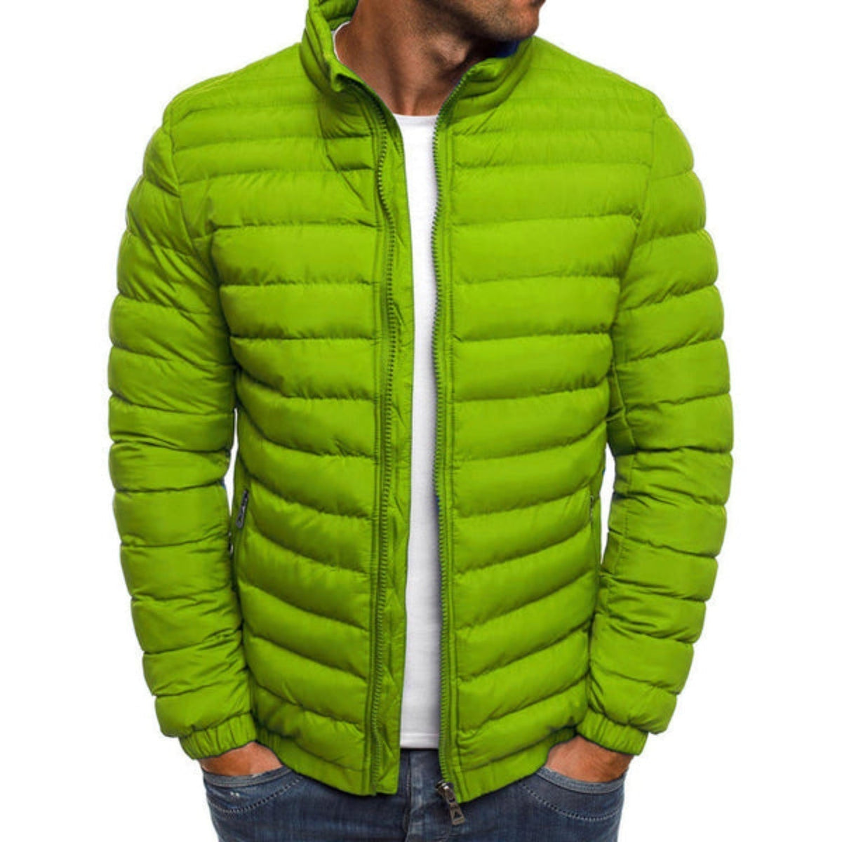 Alexander | Elegant Quilted Jacket with Zipper