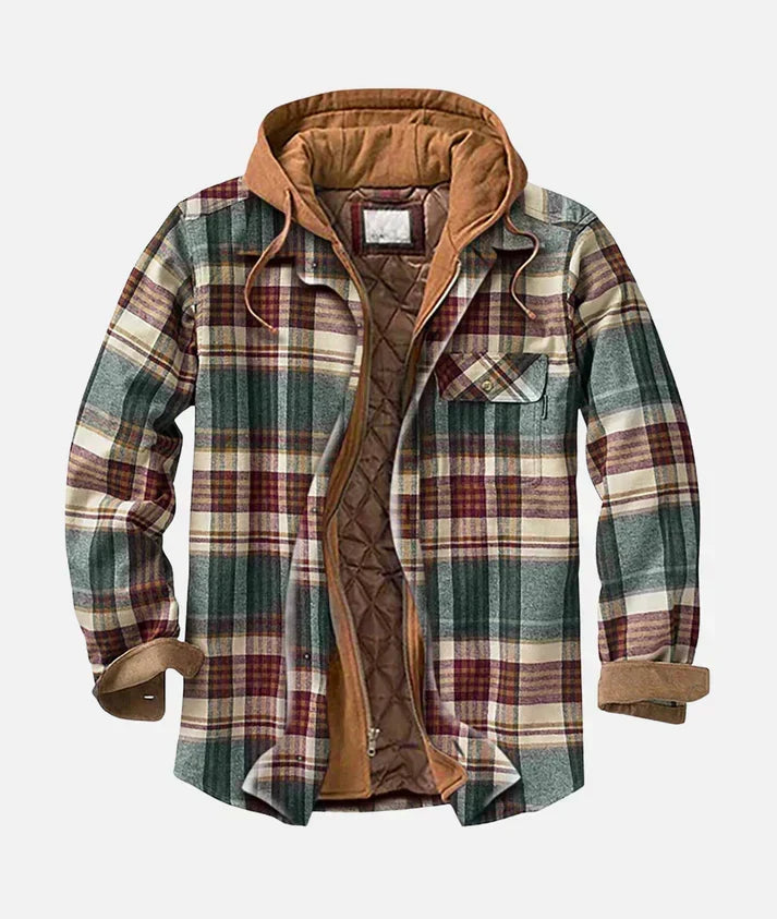 Darevo | Patchwork Plaid Jacket