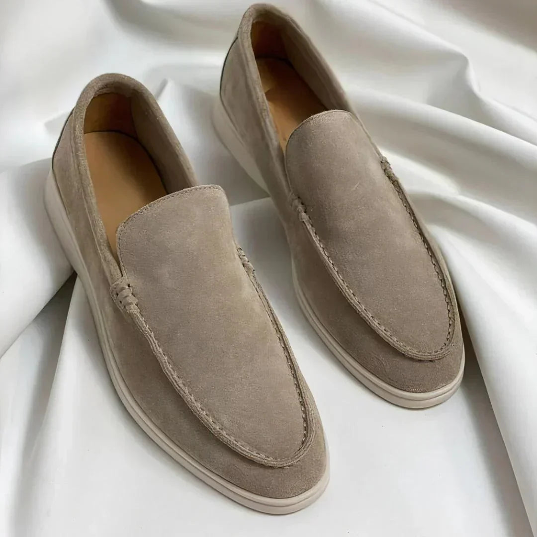 Grayson | Classic Suede Loafers