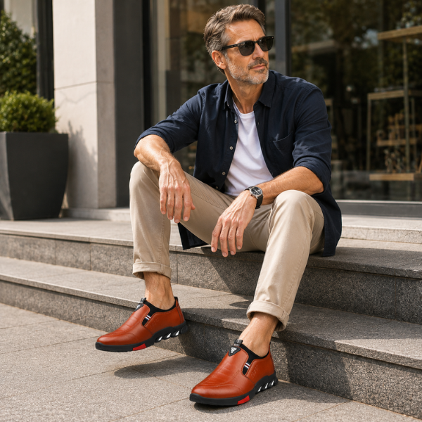 Darevo | Elegant men's shoes with non-slip sole
