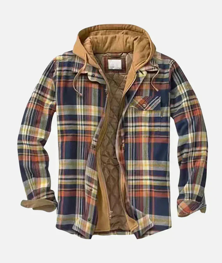 Darevo | Patchwork Plaid Jacket