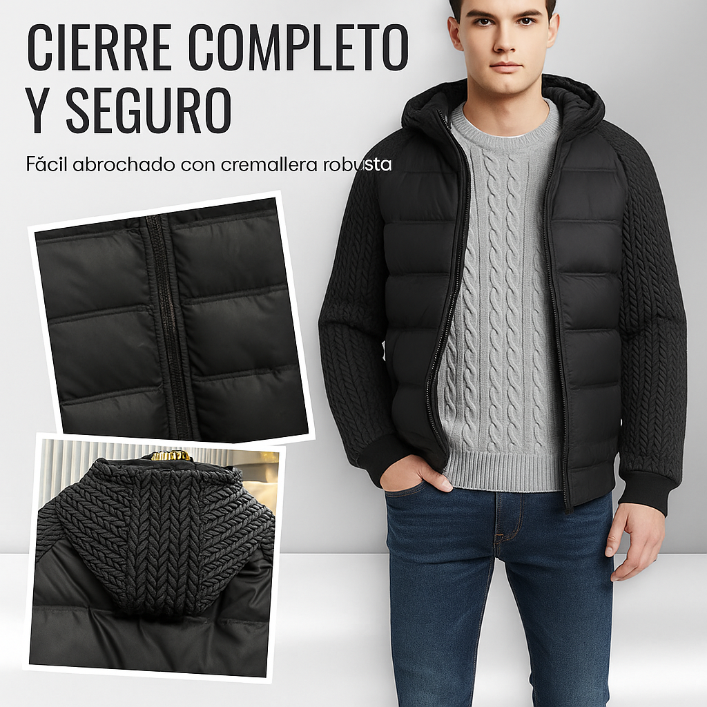 Alexander | Thermal Hooded Jacket | Padded and Windproof
