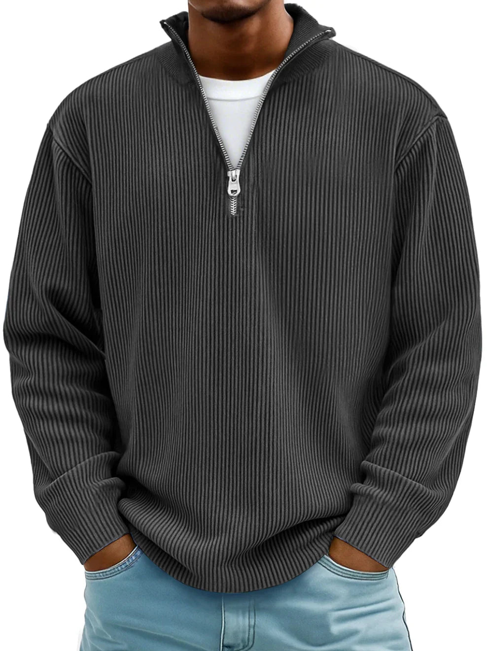 Anders | Modern Half-Zip Sweater Ease (1+1 Free)