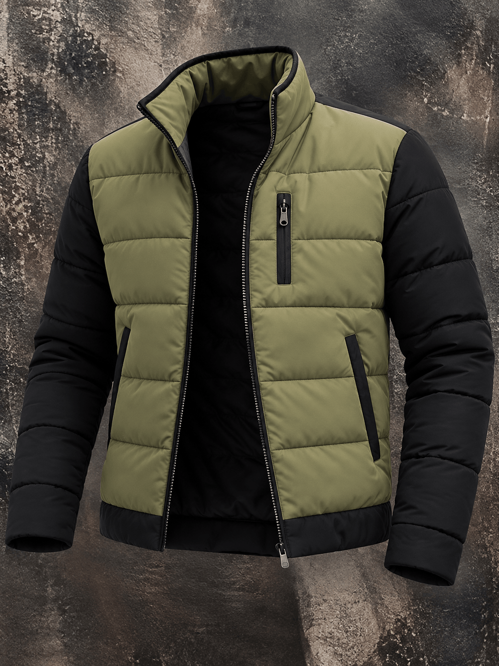 Darevo | Pleated Jacket with Zipper