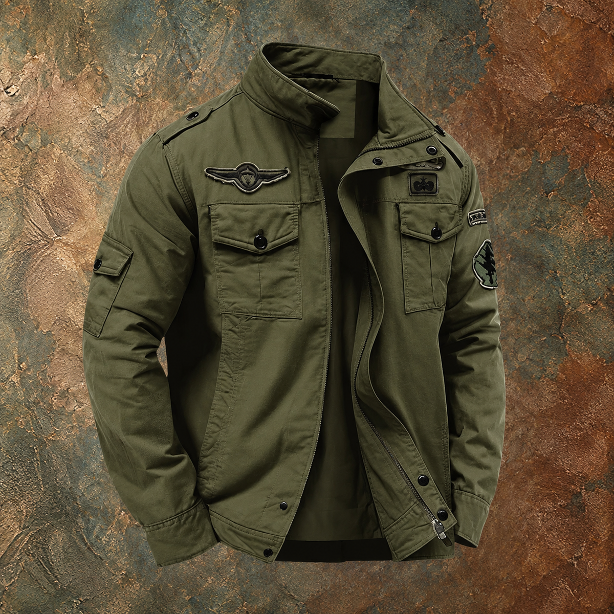 Darevo | Structured Military Jacket