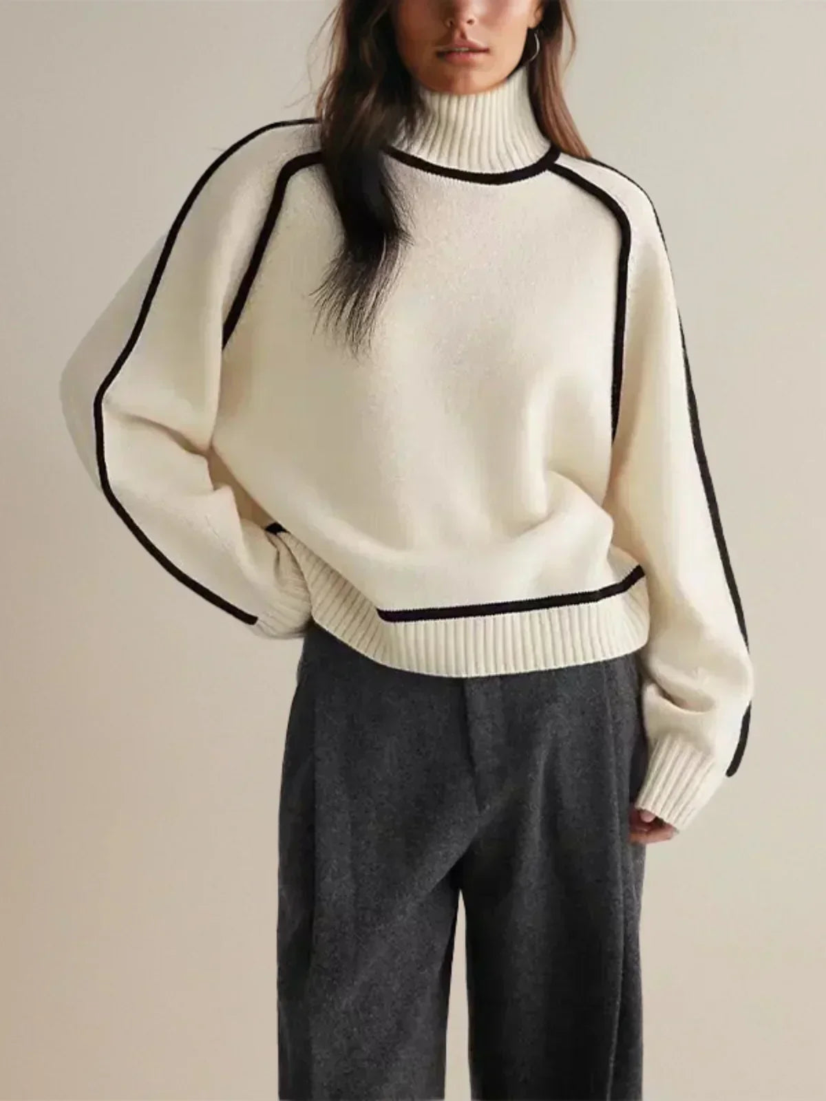 Donna | Elegant Turtleneck sweater