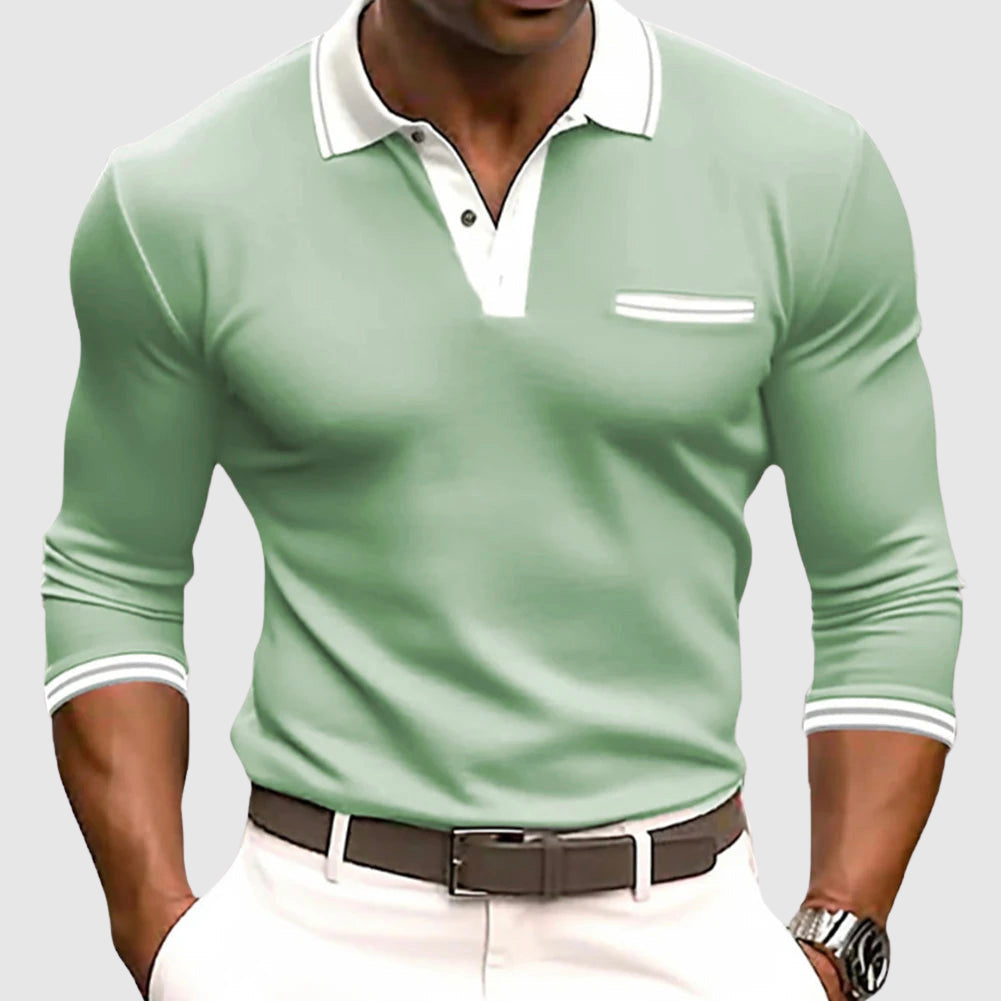 Darevo | Shirt with Elegant Contrast Details