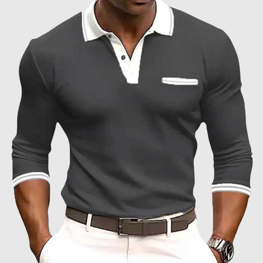 Darevo | Shirt with Elegant Contrast Details