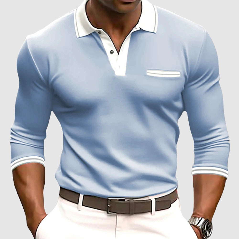 Darevo | Shirt with Elegant Contrast Details