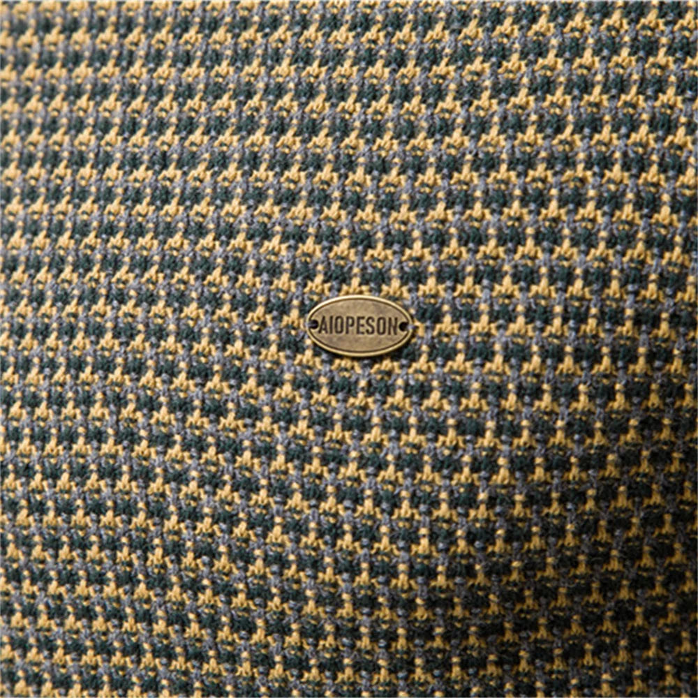 Kenneth | Men's Checkered Pattern Sweater