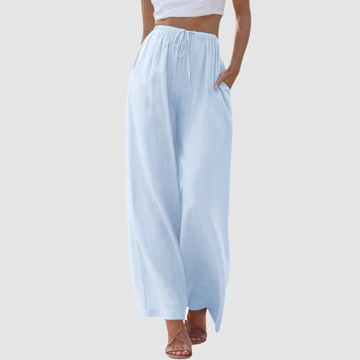 Darevo  | High-Waisted Wide Leg Pants