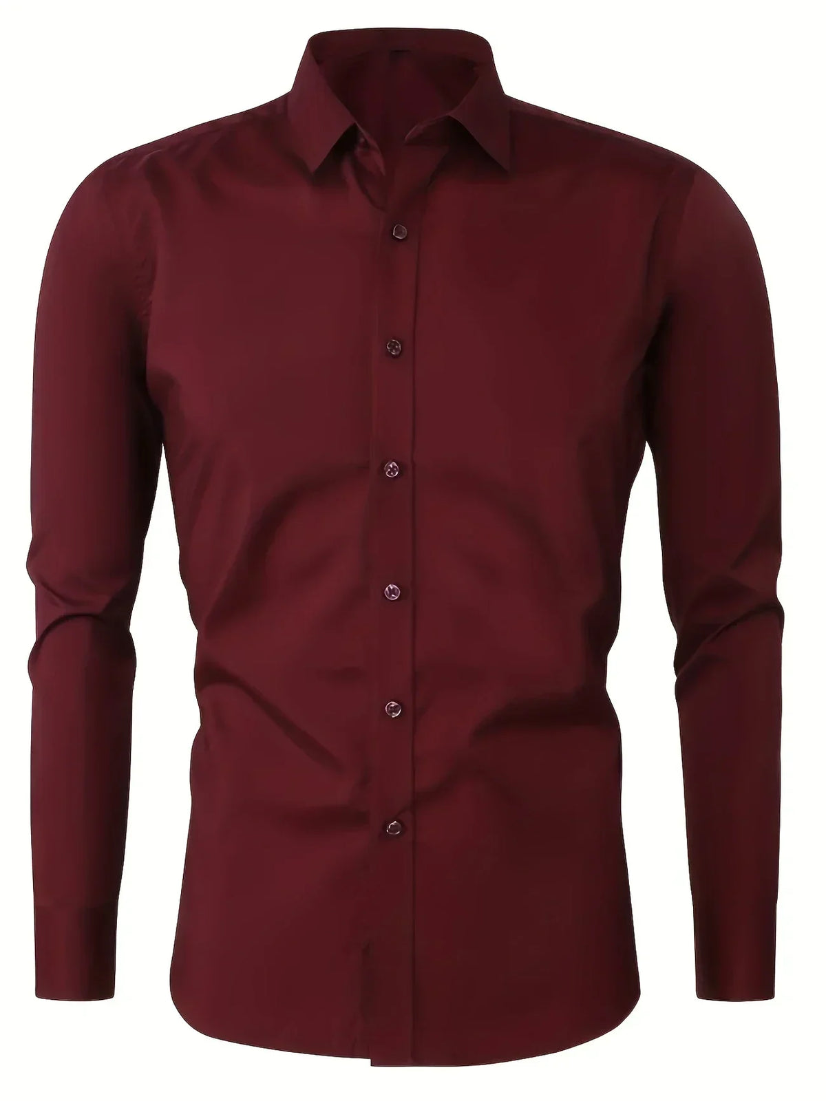 Darevo | Elegant Long Sleeve Button-Up Shirt