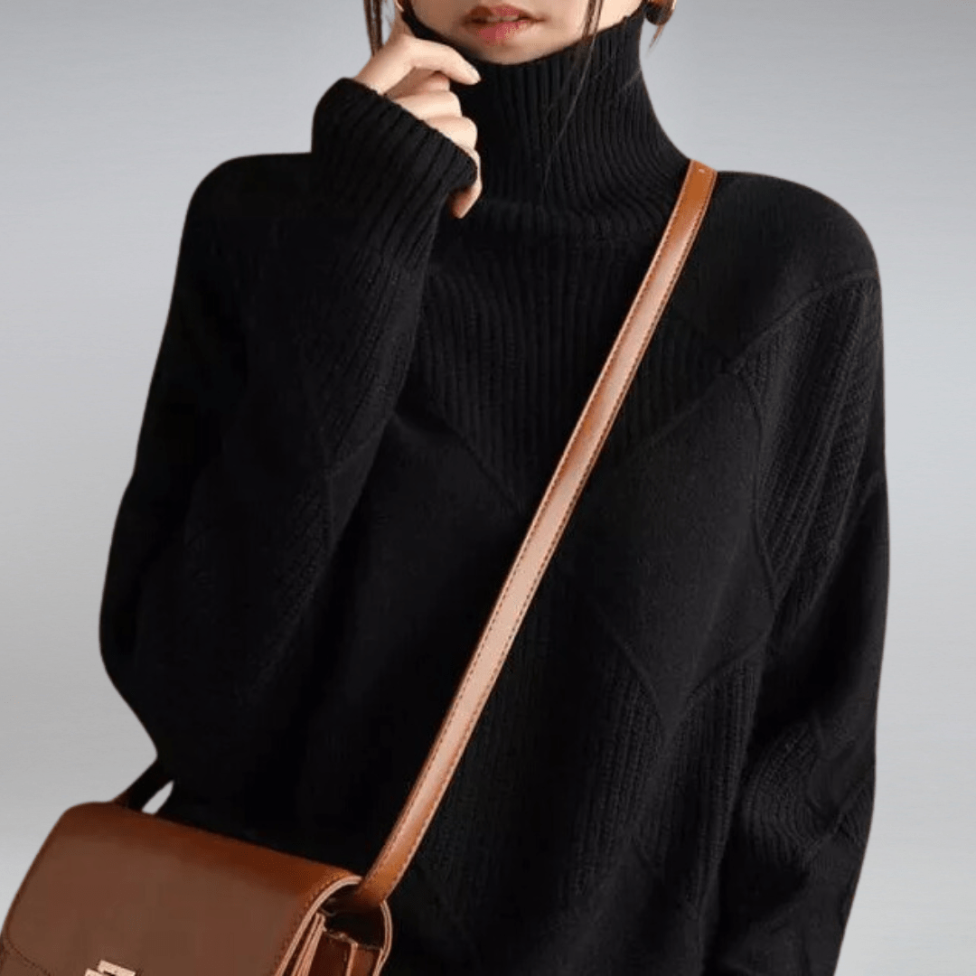 Aubrey | Soft turtleneck sweater
