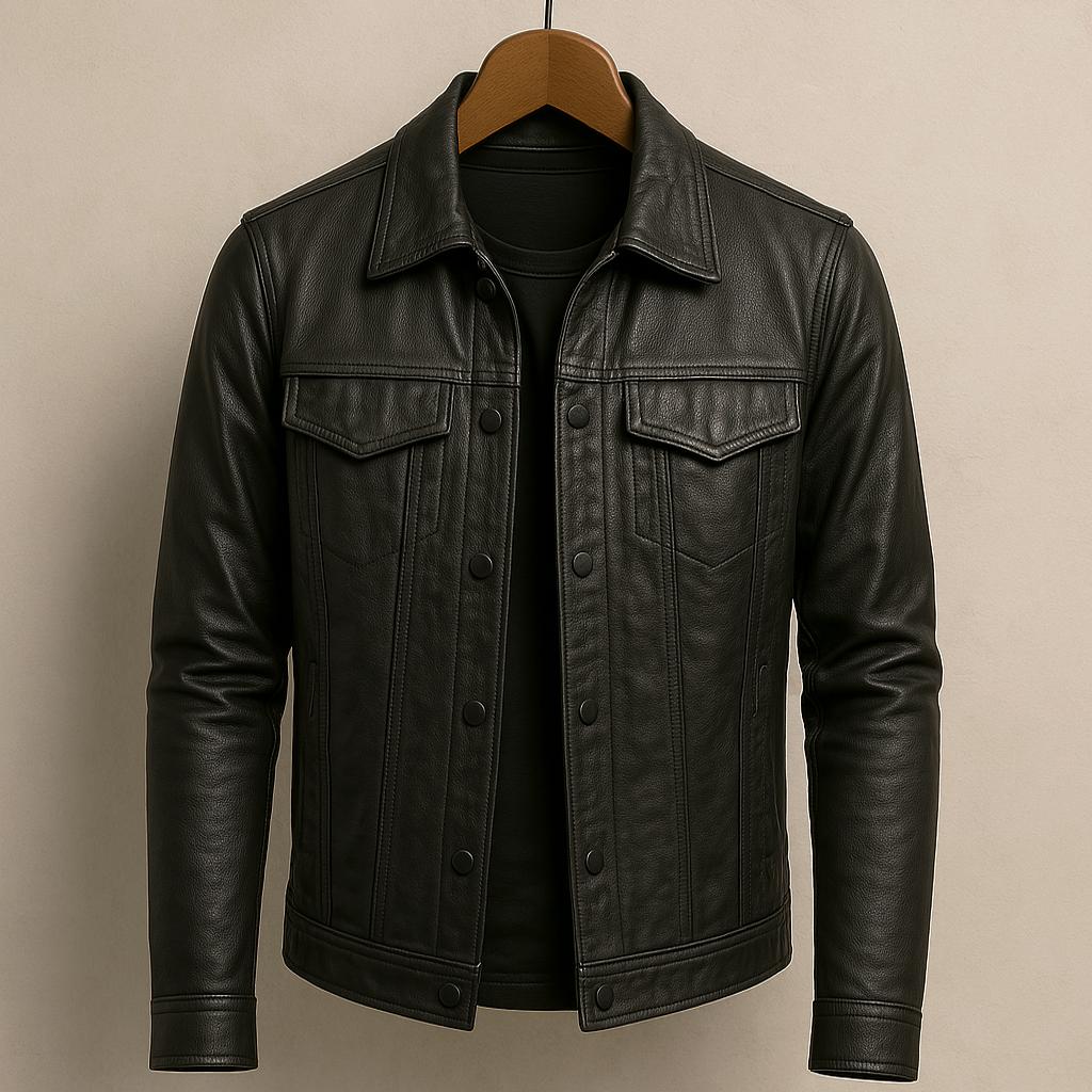Darevo | Biker Leather Jacket